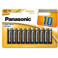 Panasonic baterie Alkaline Power AA 10 pack