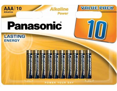 Panasonic baterie Alkaline Power AAA 10 pack