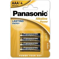 Panasonic baterie Alkaline Power AAA 4 pack
