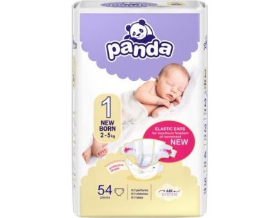 Panda dětské plenky Newborn á 54 ks