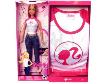 Panenka + tričko zdarma Barbie P4597