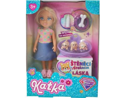 Panenka KATKA se štěňaty