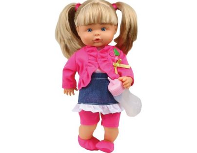 Panenka Nena mluvící s pejskem 36 cm - Poškozený obal