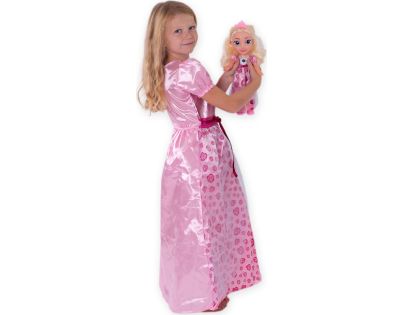 Panenka princezna Růženka plast 35 cm česky mluvící - Poškozený obal