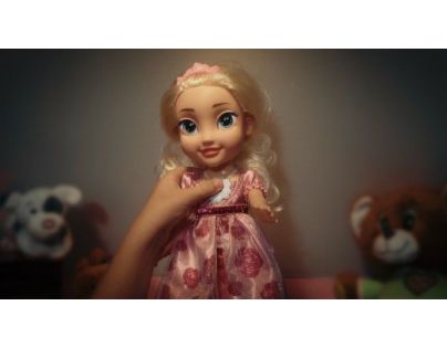 Panenka princezna Růženka plast 35 cm česky mluvící
