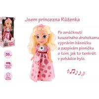 Panenka princezna Růženka plast 35 cm česky mluvící 2