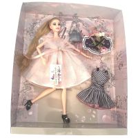 Panenka, růžové šaty 2