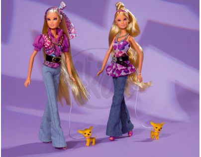 Simba S 5737295 - Panenka Steffi Supermodel purple Lover- fialová košile