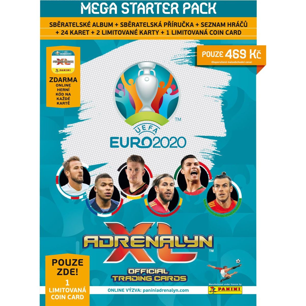 Panini EURO 2020 Adrenalyn starter set