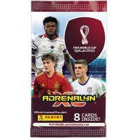Panini Fifa World Cup 2022 Adrenalyn plechová krabička do kapsy oranžová 2
