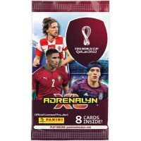 Panini Fifa World Cup 2022 Adrenalyn plechová krabička do kapsy oranžová 4