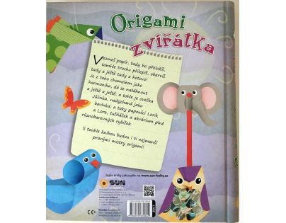 Sun Papírové skládání Origami zvířátka