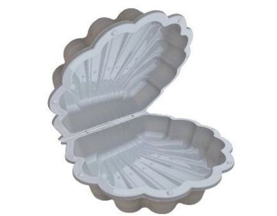 Paradiso Pískoviště mušle s víkem šedé