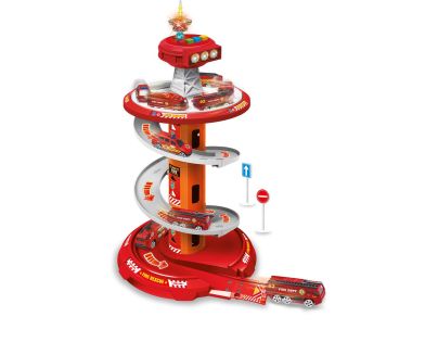 Parkovací garáž s okruhem, 26 dílná sada