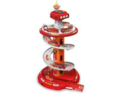 Parkovací garáž s okruhem, 26 dílná sada