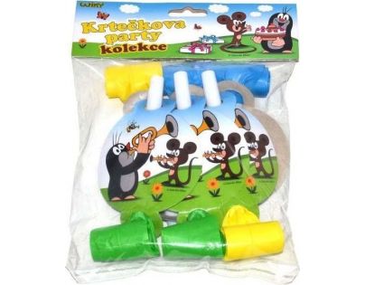 Wiky Párty frkačka Krtek a kamarádi 6 ks