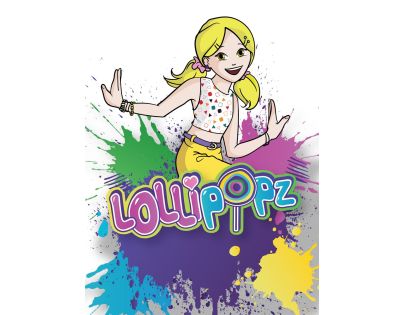 Epee Paruka Lollipopz žlutá - Poškozený obal