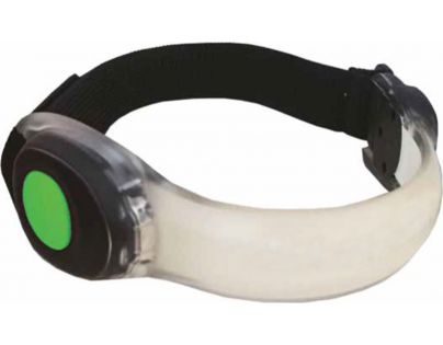 Páska na ruku s LED světlem zelený