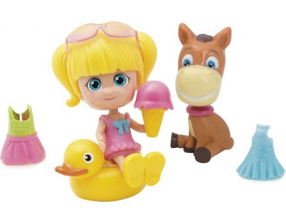 Paula & Friends panenka s doplňky a zvířátkem oslík