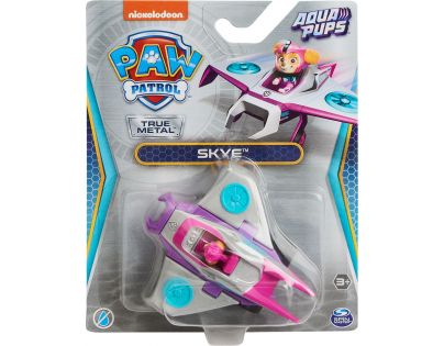 Spin Master Tlapková patrola Aqua kovová autíčka Skye