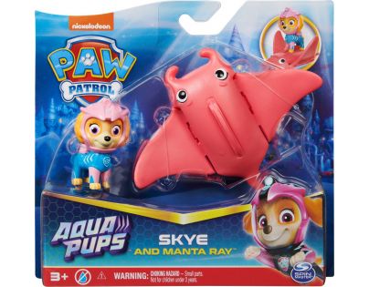 Spin Master Tlapková patrola Aqua vodní kamarádi Skye