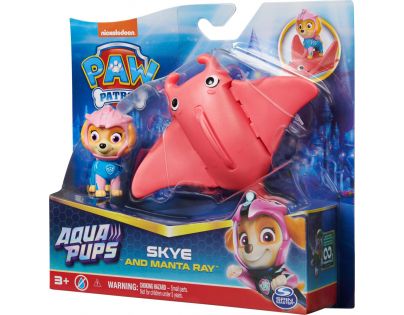Spin Master Tlapková patrola Aqua vodní kamarádi Skye