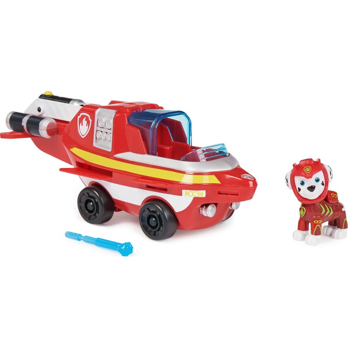 Paw Patrol Aqua vozidla s figurkou Marshall