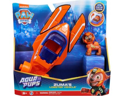Spin Master Tlapková patrola Aqua vozidla s figurkou Zuma