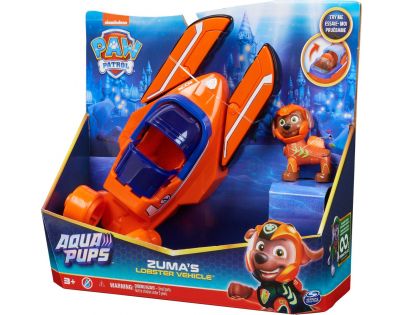 Spin Master Tlapková patrola Aqua vozidla s figurkou Zuma
