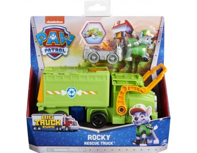 Spin Master Tlapková patrola Big trucks vozidlo Rocky