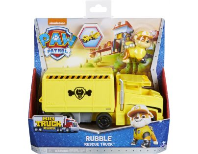 Spin Master Tlapková patrola Big trucks vozidlo Rubble