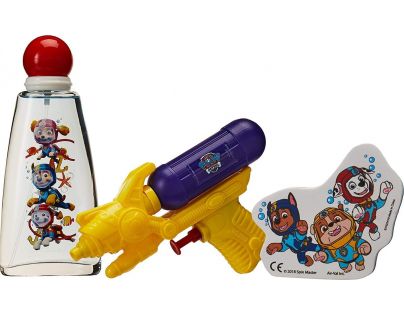 EP Line kosmetika Paw Patrol dárková sada EDT 100 ml s vodní pistolí a terčem