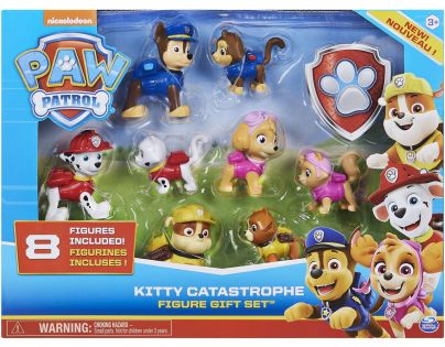 Spin Master Paw Patrol dárkové balení 8 figurek s doplňky