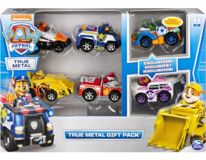 Spin Master Paw Patrol dárkové balení 6ks autíček