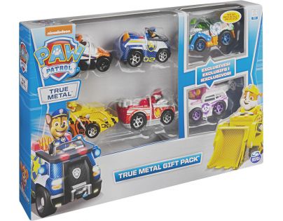 Spin Master Paw Patrol dárkové balení 6ks autíček