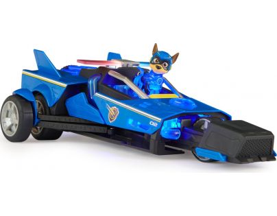 Spin Master Paw Patrol ve velkofilmu Interaktivní vozidlo s figurkou Chase