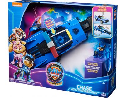 Spin Master Paw Patrol ve velkofilmu Interaktivní vozidlo s figurkou Chase
