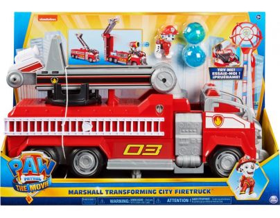 Spin Master Paw Patrol Film velký hasičský vůz s efekty