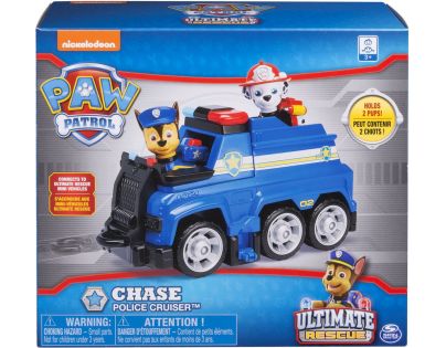 Paw Patrol Policejní vůz s Chasem Ultimate Rescue Solid