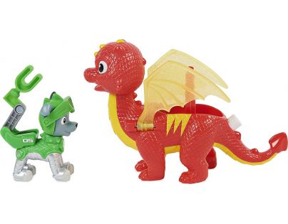 Paw Patrol Rytíři figurky s drakem Rocky