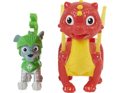 Paw Patrol Rytíři figurky s drakem Rocky