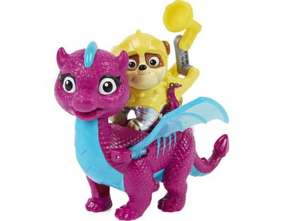 Paw Patrol Rytíři figurky s drakem Rubble