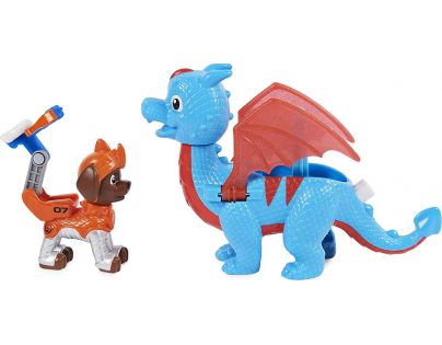 Paw Patrol rytíři figurky s drakem Zuma