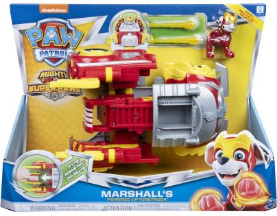 Paw Patrol transormující se vozidla super hrdinů Marshall