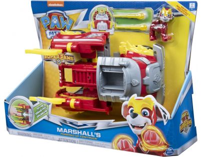 Paw Patrol transormující se vozidla super hrdinů Marshall