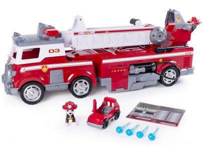 Paw Patrol Velký hasičský vůz s efekty