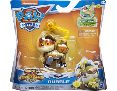 Spin Master Paw Patrol základní figurky super hrdinů Rubble