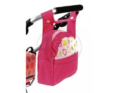 BAYER CHIC 2000 - 85364 - Přebalovací taška ke kočárku pro panenky - Galaxy Pink