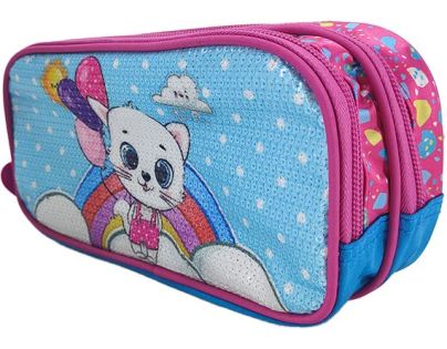 Penál Kočička a balónky 23 cm