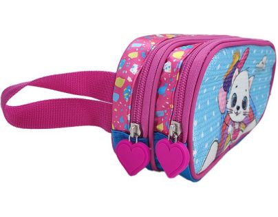 Penál Kočička a balónky 23 cm